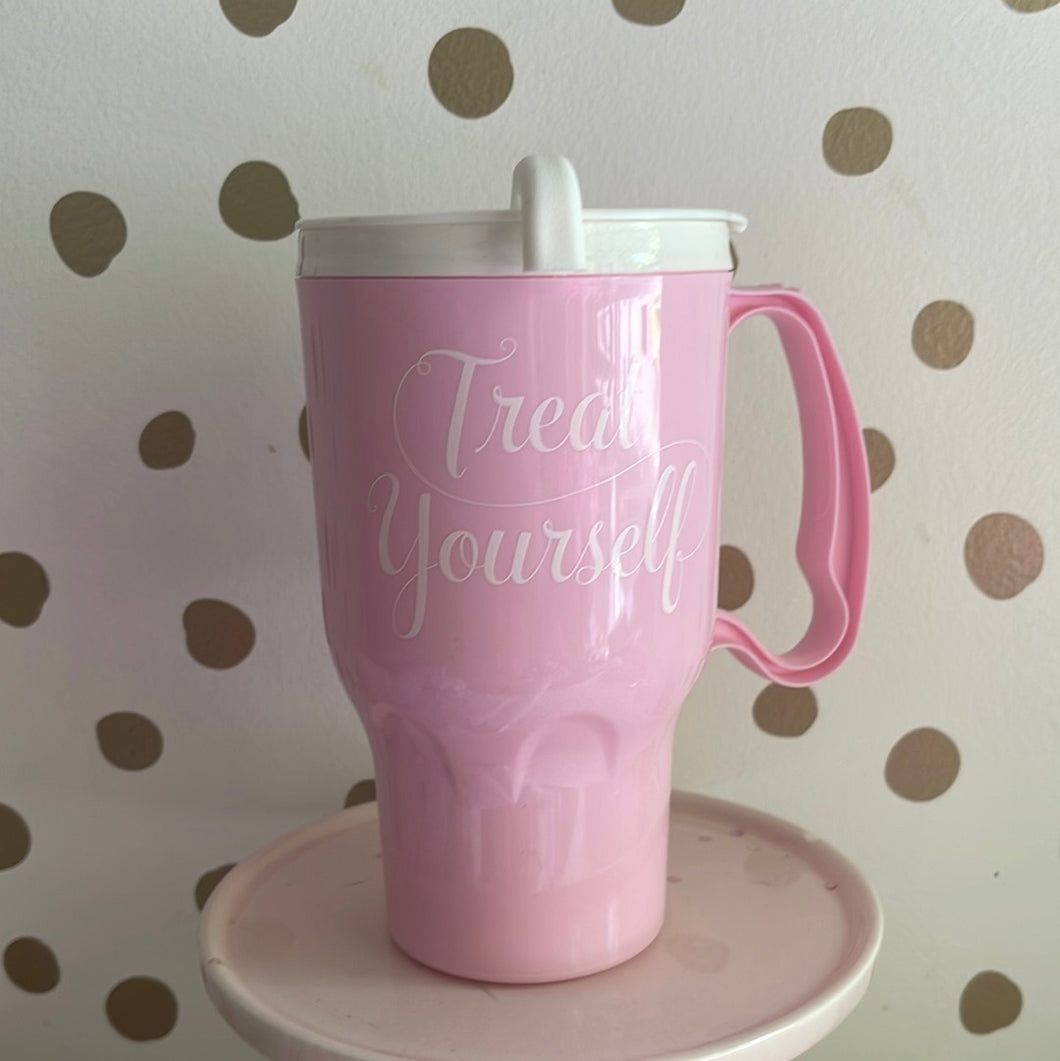 Treat Yourself Travel Coffee Mug