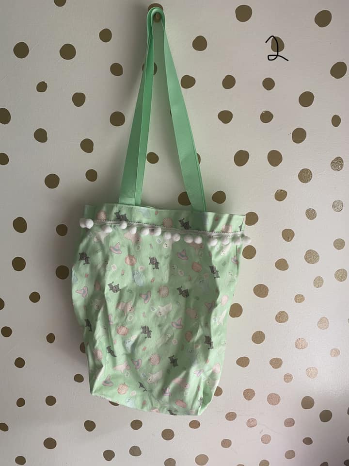 Trick or treat bag green