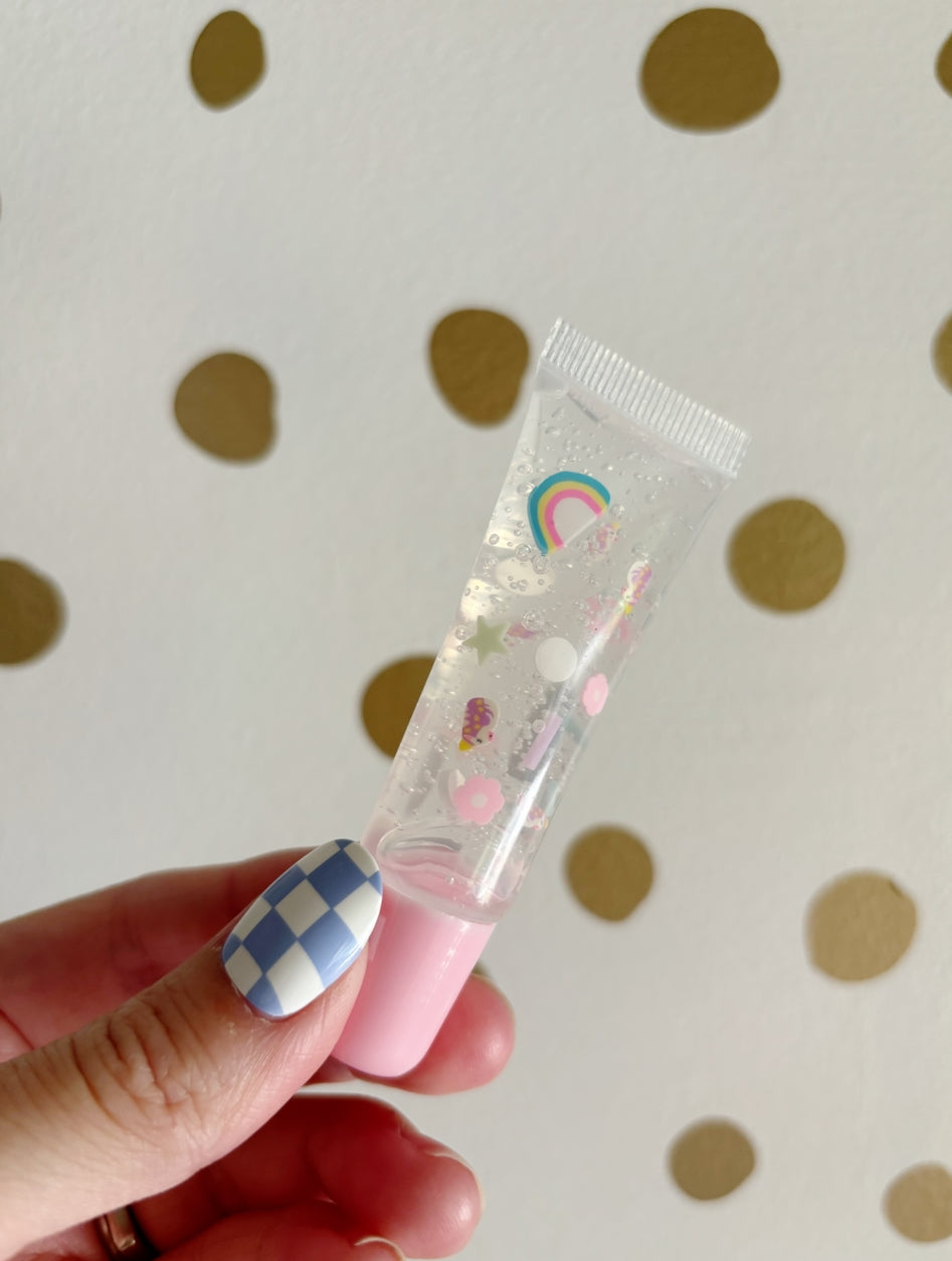 Rainbow Unicorn Tube Lipgloss