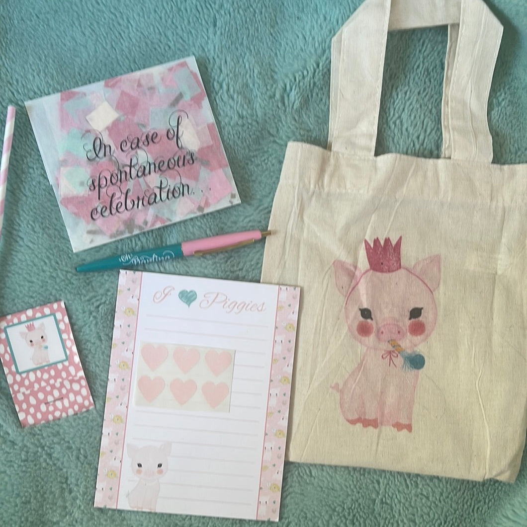 Pig Lovers Gift bag