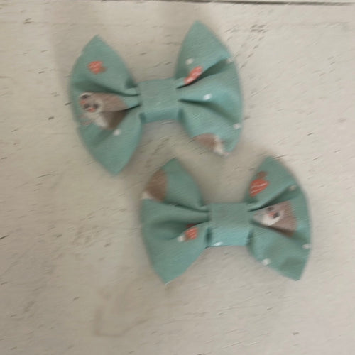 Small Hedgehog bow set