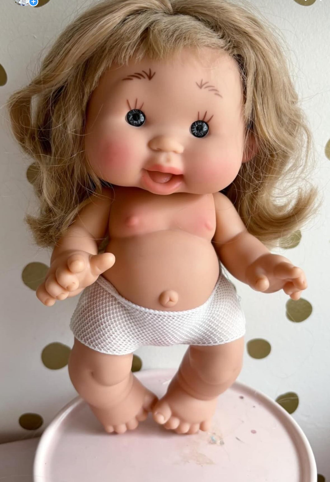 Blonde 10” doll