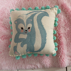 Skunk tooth fairy pillow