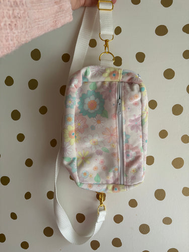 Large Pastel Floral Fanny Pack