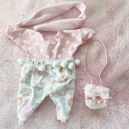 16 inch Donut Bubble Romper